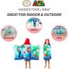 Ms. Rachel Kids Super Soft Bath/Pool/Beach Soft Cotton Terry Hooded Towel Wrap, 24 in x 50 in, (Officially Licensed Product) By Franco(Super Mario)