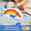 Ms. Rachel Official Electronic Rainbow Color Sorter with Lights, Music & Sounds, 7 Colors, Educational Toys & Toddler Toys for Girls & Boys Ages 1-2+