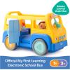 Ms. Rachel Official My First Learning Electronic School Bus with 2 Figures, Music & Sounds, Educational Toys & Toddler Toys for Girls & Boys Ages 1-3+