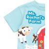 Ms. Rachel T-Shirt with 3D Flap Infant to Toddler Sizes (12 Months – 5T)(Blue / Barn)