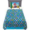 Franco Ms. Rachel Educational Adventures Bedding Super Soft Cozy 4 Piece Microfiber Sheet Set, Full, (Officially Licensed Product) Kids(Mario)