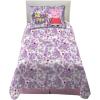 Franco Ms. Rachel Educational Adventures Bedding Super Soft Cozy 4 Piece Microfiber Sheet Set, Full, (Officially Licensed Product) Kids(Peppa Pig Tie Dye)