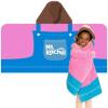 Ms. Rachel Kids Super Soft Bath/Pool/Beach Soft Cotton Terry Hooded Towel Wrap, 24 in x 50 in, (Officially Licensed Product) By Franco(Ms. Rachel – Joy of Learning)