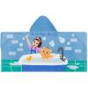 Ms. Rachel Kids Super Soft Bath/Pool/Beach Soft Cotton Terry Hooded Towel Wrap, 24 in x 50 in, (Officially Licensed Product) By Franco(Ms. Rachel – Splash is Fun)