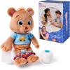 Ms. Rachel Potty Time with Bean, 11” Plush Teddy Bear with Play Toilet & Accessories, Toddler Toys for Girls & Boys for Ages 18 Months to 3+