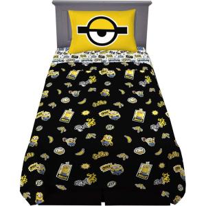 Franco Ms. Rachel Educational Adventures Bedding Super Soft Cozy 4 Piece Microfiber Sheet Set, Full, (Officially Licensed Product) Kids(Minions the Rise of Gru)