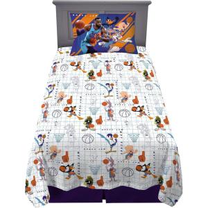 Franco Ms. Rachel Educational Adventures Bedding Super Soft Cozy 4 Piece Microfiber Sheet Set, Full, (Officially Licensed Product) Kids(Space Jam 2 a New Legacy)