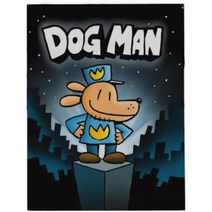 Franco Ms. Rachel Educational Adventures Bedding Super Soft Cozy Throw, 46 in x 60 in, (Officially Licensed Product) Kids(Dog Man)