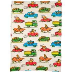 Franco Ms. Rachel Educational Adventures Bedding Super Soft Cozy Throw, 46 in x 60 in, (Officially Licensed Product) Kids(Richard Scarry)