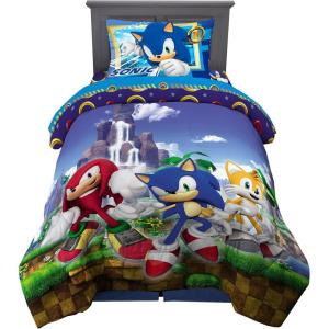 Franco Ms. Rachel Educational Adventures Kids Bedding Super Soft Microfiber Comforter and Sheet Set, 4 Piece Twin Size, (Officially Licensed Product)(Multicolour)