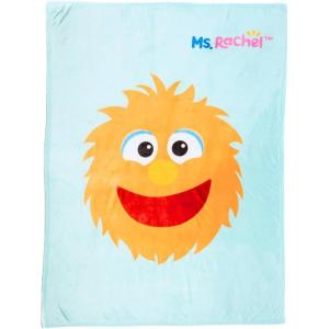 Franco Ms. Rachel Herbie Character Throw – Kids Super Soft & Cozy 46 x 60 Blanket, Plush TV Show Bedding Accessory (Officially Licensed)(Ms. Rachel – Herbie)