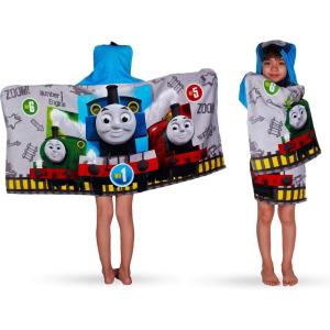 Ms. Rachel Kids Super Soft Bath/Pool/Beach Soft Cotton Terry Hooded Towel Wrap, 24 in x 50 in, (Officially Licensed Product) By Franco(Multicolor)