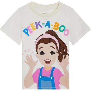 Ms. Rachel T-Shirt Infant to Little Kid Sizes (12 Months – 5)(Off-white)