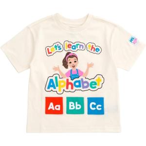 Ms. Rachel T-Shirt with 3D Flap Infant to Toddler Sizes (12 Months – 5T)(Tusk White  Abcs)