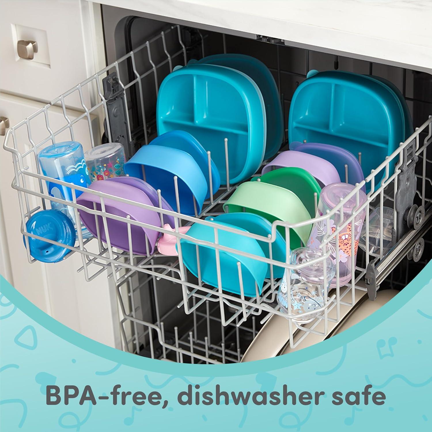 imageNUK Learner Cup Ms Rachel 5 oz 6 Months 2 Pack Soft Spout EasyGrip Handles BPA Free Spill Proof Transition Sippy Cup