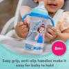 NUK Learner Cup, Ms. Rachel, 10 oz, 8+ Months, 2 Pack – Soft Spout, Easy-Grip Handles, BPA Free, Spill Proof Transition Sippy Cup(Ms. Rachel)