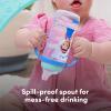 NUK Learner Cup, Ms. Rachel, 10 oz, 8+ Months, 2 Pack – Soft Spout, Easy-Grip Handles, BPA Free, Spill Proof Transition Sippy Cup(Ms. Rachel)
