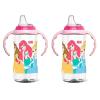 NUK Learner Cup, Ms. Rachel, 10 oz, 8+ Months, 2 Pack – Soft Spout, Easy-Grip Handles, BPA Free, Spill Proof Transition Sippy Cup(Disney Princess)