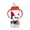 NUK Learner Cup, Ms. Rachel, 10 oz, 8+ Months, 2 Pack – Soft Spout, Easy-Grip Handles, BPA Free, Spill Proof Transition Sippy Cup(Minnie Mouse)