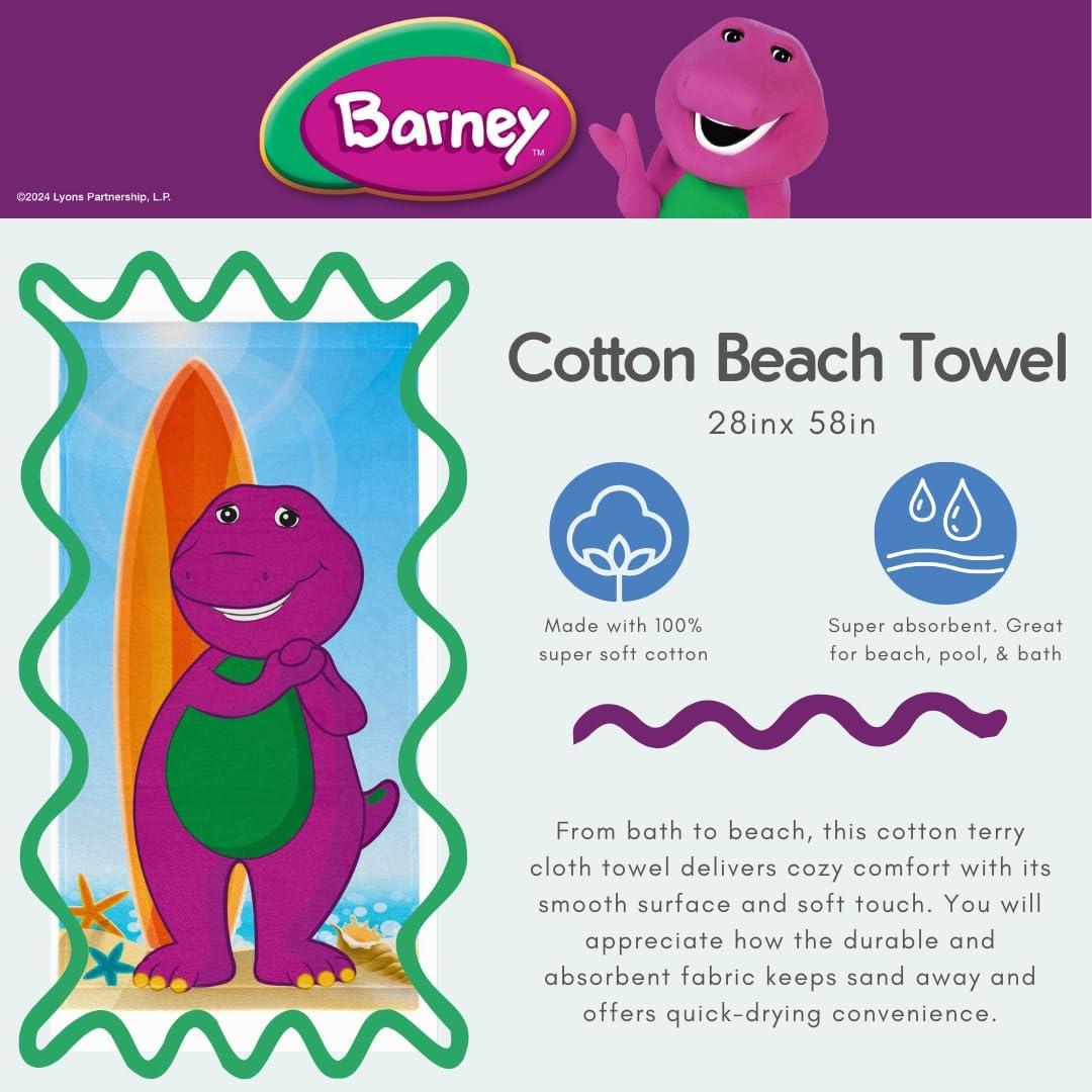 image:imageMs Rachel Kids Super Soft Cotton BathPoolBeach Towel 58 in x 28 in Officially Licensed Product by FrancoBarney Classic