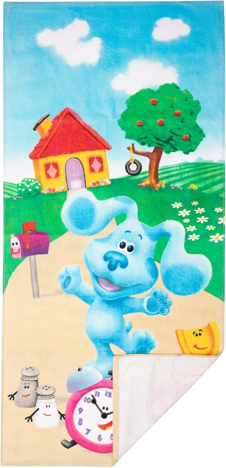 image:imageMs Rachel Kids Super Soft Cotton BathPoolBeach Towel 58 in x 28 in Officially Licensed Product by FrancoBlues Clues