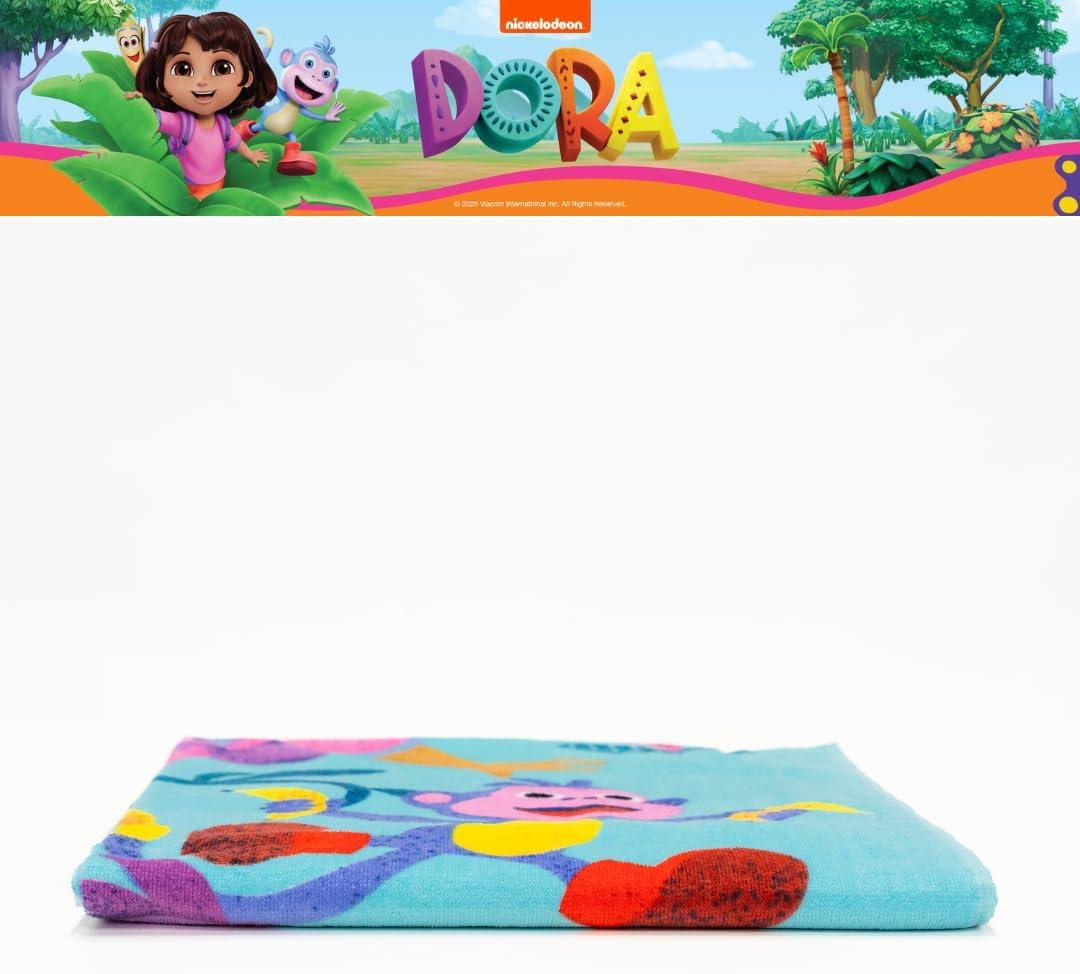 image:imageMs Rachel Kids Super Soft Cotton BathPoolBeach Towel 58 in x 28 in Officially Licensed Product by FrancoDora the Explorer