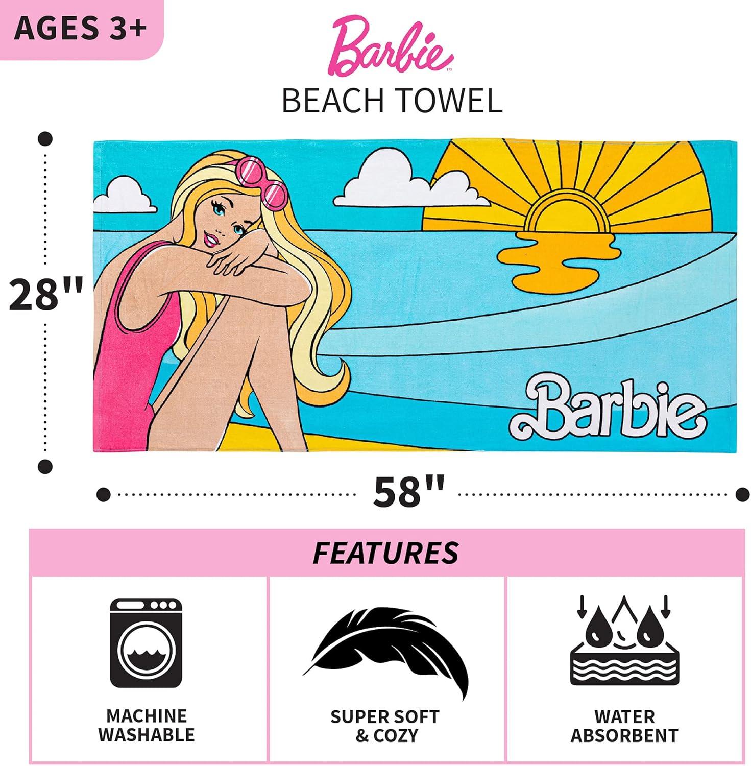 image:imageMs Rachel Kids Super Soft Cotton BathPoolBeach Towel 58 in x 28 in Officially Licensed Product by FrancoMulticolour