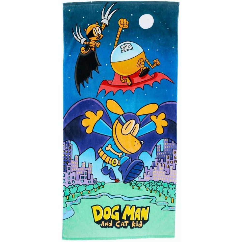 image:imageMs Rachel Kids Super Soft Cotton BathPoolBeach Towel 58 in x 28 in Officially Licensed Product by FrancoDog Man