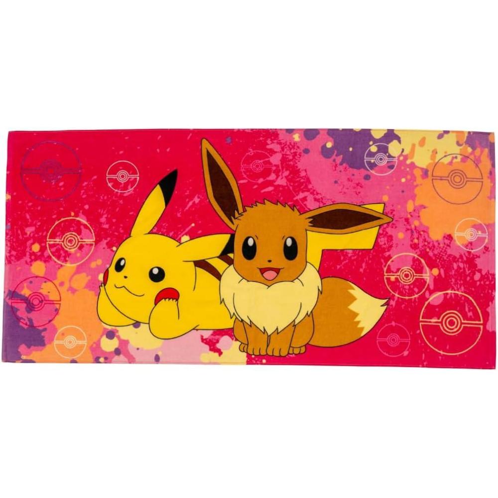 image:imageMs Rachel Kids Super Soft Cotton BathPoolBeach Towel 58 in x 28 in Officially Licensed Product by FrancoPokemon Girl