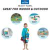 Ms. Rachel Kids Super Soft Cotton Bath/Pool/Beach Towel, 58 in x 28 in, (Officially Licensed Product) by Franco(Baby Shark)
