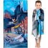 Ms. Rachel Kids Super Soft Cotton Bath/Pool/Beach Towel, 58 in x 28 in, (Officially Licensed Product) by Franco(Batman)