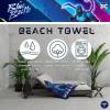 Ms. Rachel Kids Super Soft Cotton Bath/Pool/Beach Towel, 58 in x 28 in, (Officially Licensed Product) by Franco(Blue Beetle)