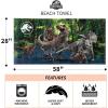 Ms. Rachel Kids Super Soft Cotton Bath/Pool/Beach Towel, 58 in x 28 in, (Officially Licensed Product) by Franco(Jurassic World)