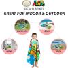 Ms. Rachel Kids Super Soft Cotton Bath/Pool/Beach Towel, 58 in x 28 in, (Officially Licensed Product) by Franco(Mario)
