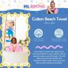 Ms. Rachel Kids Super Soft Cotton Bath/Pool/Beach Towel, 58 in x 28 in, (Officially Licensed Product) by Franco(Ms. Rachel)