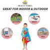 Ms. Rachel Kids Super Soft Cotton Bath/Pool/Beach Towel, 58 in x 28 in, (Officially Licensed Product) by Franco(Ryan’s World)