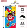 Ms. Rachel Kids Super Soft Cotton Bath/Pool/Beach Towel, 58 in x 28 in, (Officially Licensed Product) by Franco(Ryan’s World)