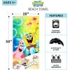 Ms. Rachel Kids Super Soft Cotton Bath/Pool/Beach Towel, 58 in x 28 in, (Officially Licensed Product) by Franco(Spongebob Squarepants)