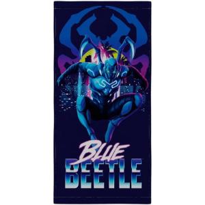 Ms. Rachel Kids Super Soft Cotton Bath/Pool/Beach Towel, 58 in x 28 in, (Officially Licensed Product) by Franco(Blue Beetle)