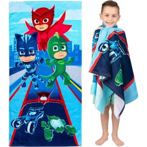 Ms. Rachel Kids Super Soft Cotton Bath/Pool/Beach Towel, 58 in x 28 in, (Officially Licensed Product) by Franco(Pj Masks)
