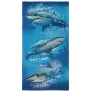 Ms. Rachel Kids Super Soft Cotton Bath/Pool/Beach Towel, 58 in x 28 in, (Officially Licensed Product) by Franco(Shark Week)