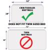 Ms. Rachel Happy Patchwork 4 Piece Toddler Bed Set – Comforter, Fitted Bottom Sheet, Flat Top Sheet, Reversible Pillowcase, Multi-Colored