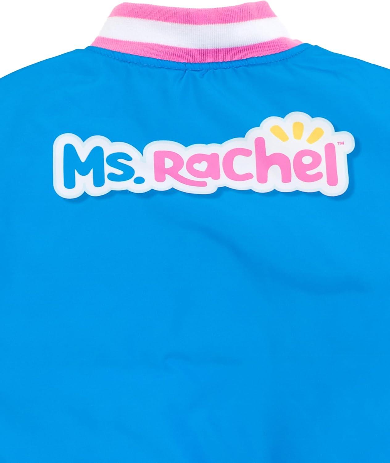 image:imageMs Rachel Varsity Bomber Jacket Infant to Toddler Sizes 12 Months 5TBlue