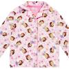 Ms. Rachel Girls Pajama Set – 2 Piece Cozy Girls Pjs Button Down Long Sleeve & Pants For Toddlers 12M – 4T – Official Product(Pink)