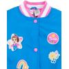 Ms. Rachel Varsity Bomber Jacket Infant to Toddler Sizes (12 Months – 5T)(Blue)