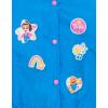 Ms. Rachel Varsity Bomber Jacket Infant to Toddler Sizes (12 Months – 5T)(Blue)