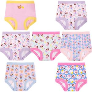 Ms. Rachel Baby Exclusive 7-pack Potty Training Pants With Stickers and Success Tracking Chart 2t-4t(7-pack Training Pant)