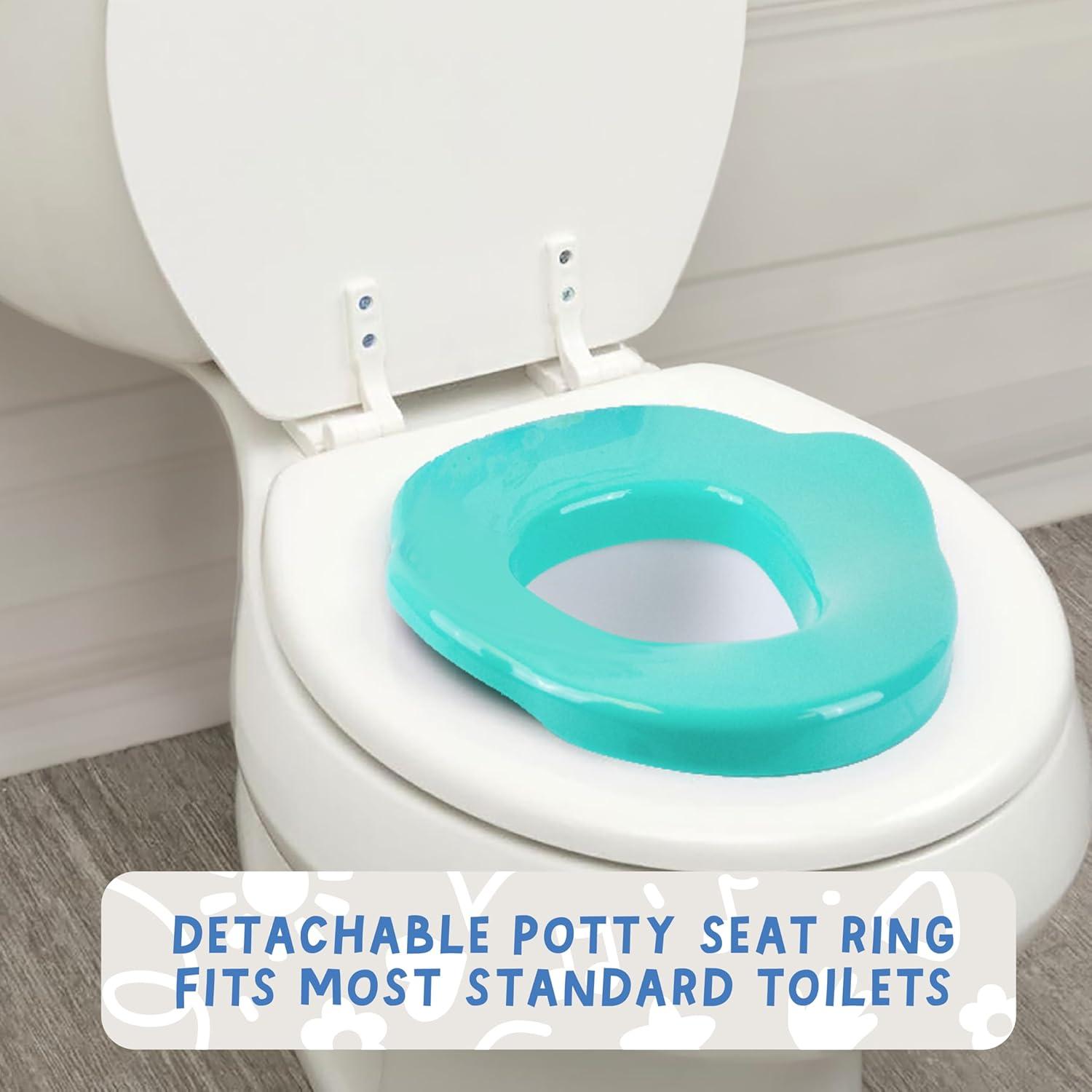 image:imageMs Rachel 2in1 Playtime Floor Potty Trainer With Sound Stage 1 Training Removable Potty Seat for Stage 2 Training 6 Ms Rachel Sounds and Music Storage Removable Parts for Easy Cleaning