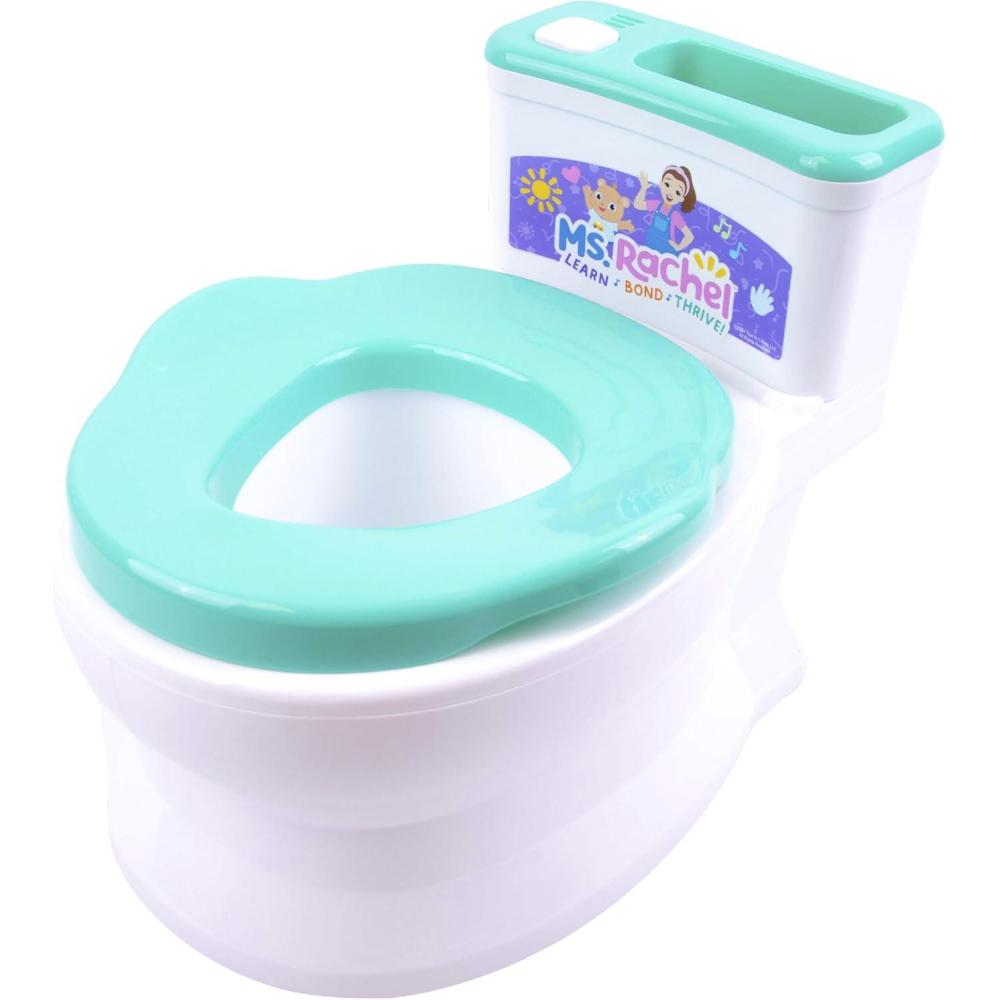 image:imageMs Rachel 2in1 Playtime Floor Potty Trainer With Sound Stage 1 Training Removable Potty Seat for Stage 2 Training 6 Ms Rachel Sounds and Music Storage Removable Parts for Easy Cleaning