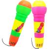 imageMicrophones en cho drles Enfants prtendent Les Jouets en Plastique cho Micro Pratique Magique de Micro pour Les Graduations danniversaire Couleur alatoire 2pcs Machines karaok